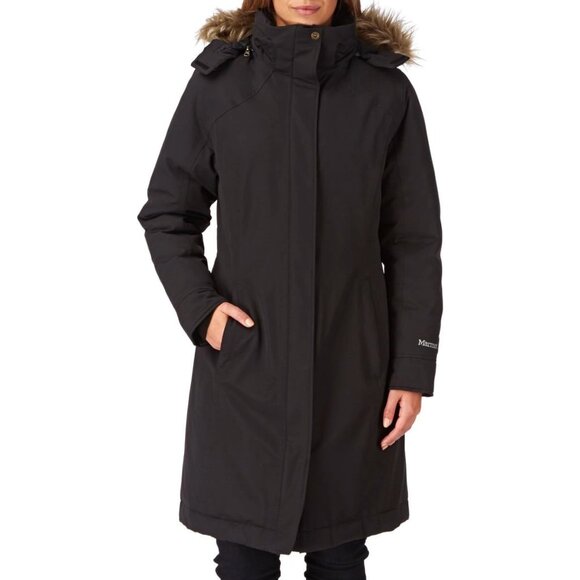 Marmot Chelsea Down fill Waterproof Coat Black XL - Picture 1 of 15